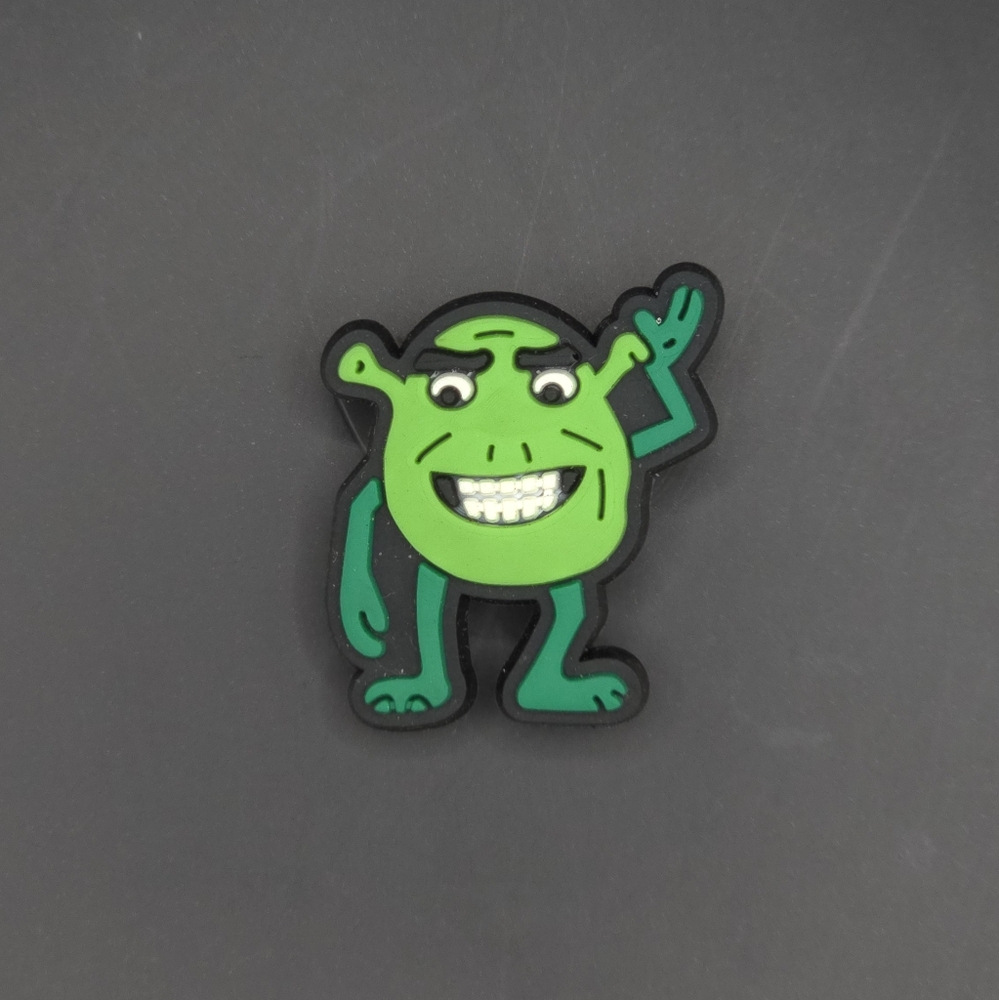 (5/$15) Ugly Shrek Croc Charm